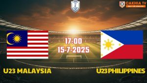 Nhận định U23 Đông Nam Á U23 Malaysia vs U23 Philippines 17h00 – 15/07